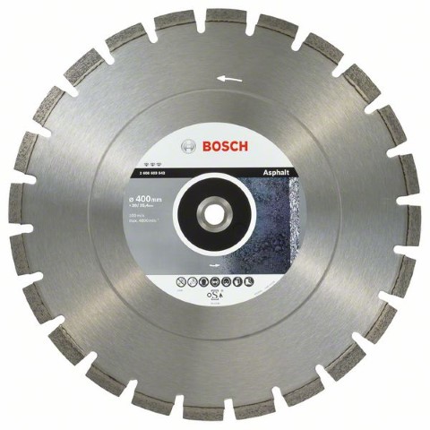 BOSCH DIAMOND CUTTING DISC BEST FOR ASPHALT 400 MM X 25.4 MM